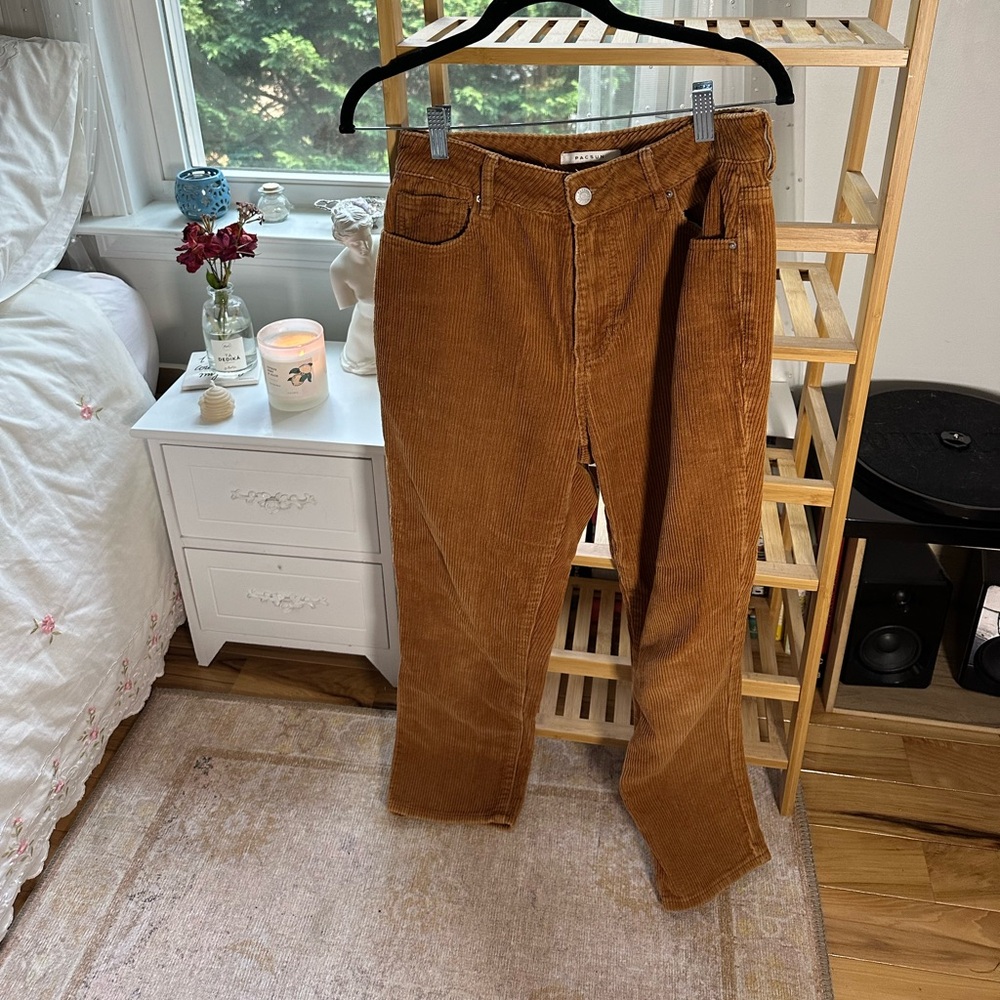 90s brown corduroy pants from urban outfitters
